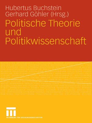 Politische Theorie und Politikwissenschaft - ebook